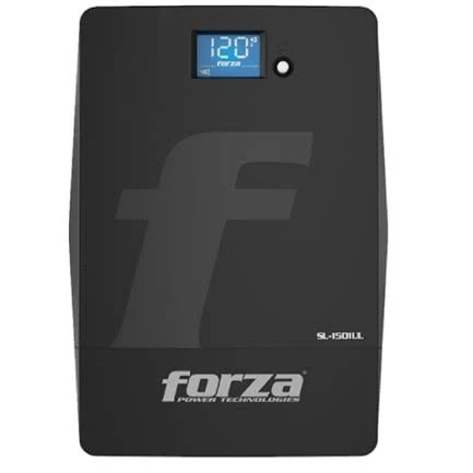 No Break Forza Sl-1501Ul/Linea Interactiva/900W/8 Salidas LCD Tactil/1500Va/Torre-120V/Negro