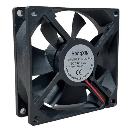 VENTILADOR DE GABINETE CAJA DE COMPUTADORA 80X25MM CONECTOR TX3.