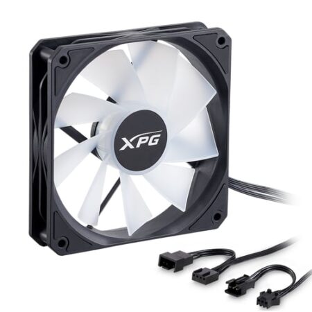 Ventilador Xpg Ventor120Argbpwm-Bkcww Vento R 120/1X120Mm/Argb/1850Rpm/Negro