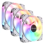 Ventilador Cougar Apolar 120 Argb/3X120Mm/2200Rpm/Blanco/3Mapr12A3.0002