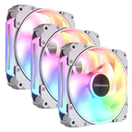 Ventilador Cougar Apolar 120 Argb/3X120Mm/2200Rpm/Blanco/3Mapr12A3.0002