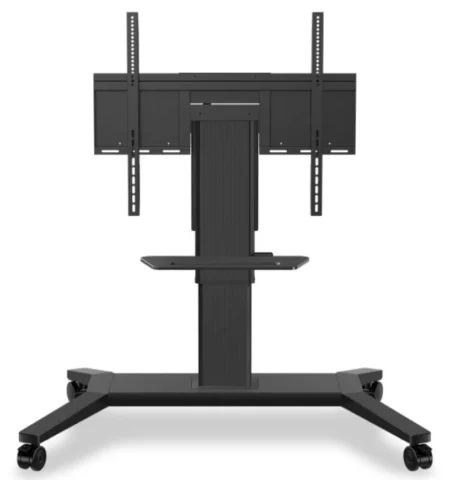 Narrow Mobile Cart For Commercial And Interactive Displays