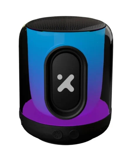 Bocina Portatil Xtech Xts-617 Beatwave/Con Luces LED/Conexion Bluetooth V5.3/Aux/USB/Tarjeta De Memoria
