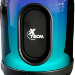 Bocina Portatil Xtech Xts-617 Beatwave/Con Luces LED/Conexion Bluetooth V5.3/Aux/USB/Tarjeta De Memoria