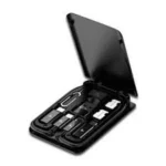 Estuche Portatil Multifuncional Xtech Xtc-570/USB-C Macho-USB-C Macho Xtech/Con Adaptador USB A/Micro USB/Lightning/480 Mbit/S/1 Pieza/Negro