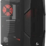 Gabinete Xtech Xt-Gmr4/Mid Tower/Con Ventana/Sin Fuente/USB 2.0/3.0/Audio HD/Negro/ATX