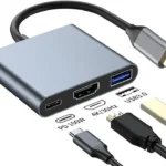 Adaptador Multipuertos USB-C A 2X HDMI Pd 100W Hub USB Red