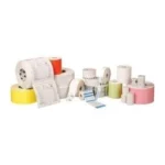 1 Rollo Resin Ribbon 64Mmx74M 2.52Inx24 2Ft 6200 Resin 12Mm 0.5In