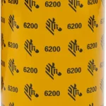 1 Rollo Resin Ribbon 64Mmx74M 2.52Inx24 2Ft 6200 Resin 12Mm 0.5In