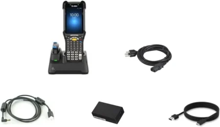 Four-Slot Cradle With Fast Charging For Mc9300 Mc9400 Mc9450