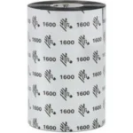 Wax Ribbon 156Mmx450M 6.14Inx14 76Ft 1600 Standard 25Mm 1In Core 18