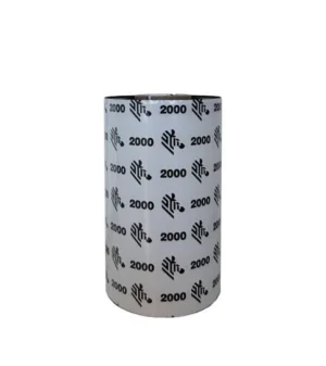 1 Rollo Wax Ribbon 156mmx450m 6.14inx14 2000 Standard 25mm 1in Co