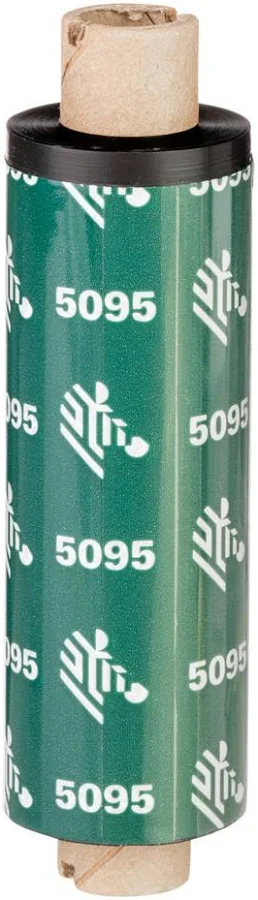 Resin Ribbon 131Mmx450M 5.16Inx 5095 High Performance 25Mm 1In Core