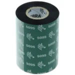 Resin Ribbon 110Mmx300M 4.33Inx 5095 High Performance 25Mm 1In Core