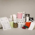 Label Paper 3X1In Dt Z-Perform 1450D Coated Permanent Rubber Hotme