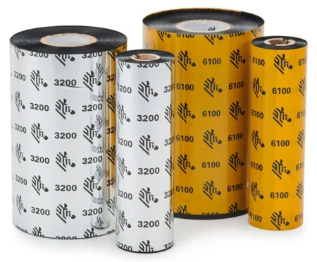 Zebra Wax/Resin Ribbon 110Mmx4 4.33Inx1476Ft 5555 Standard