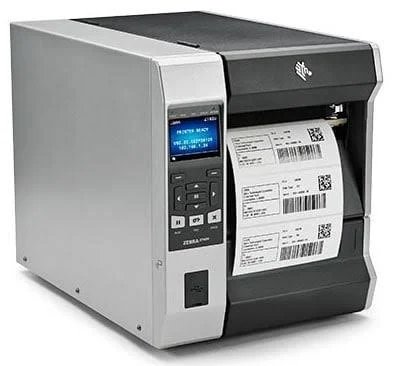 Tt Printer Zt620 6In 203 Dpi Us Cord Serial USB Gigabit Ethe