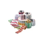 Label Paper 2X1In Dtz-Perform 1450D Coated Permanent Rubber Hotm