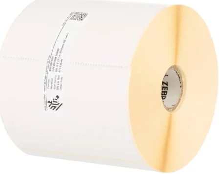 Label Paper 4X6In Dt Z-Perform 1450D Coated Permanent Rubber Hotm
