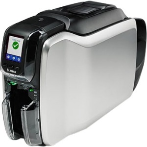 Zebra Quick Card Bundle Zc300 Single Side Software 200 Pvc Card