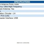 Rfd40 Version Premium Antena De Rango Estandar Con Polarizacion Ci