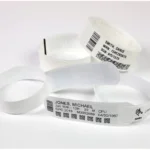 Wristband Polypropylene 1X11I N 25.4X279.4Mm Direct Rojo
