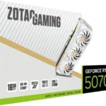 T/Video Zotac Geforce Rtx 5070 Ti Solid Core Oc White Edition/16Gb Gddr7/PCI-E X16 5.0/1Xhdmi/3Xmini DP/Blanco/Zt-B50710Q2-10P