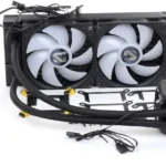 Enfriamiento Liquido Gigabyte Gp-Gigabyte Gme 240/Para CPU/2X120Mm/Hasta 2200Rpm/Negro