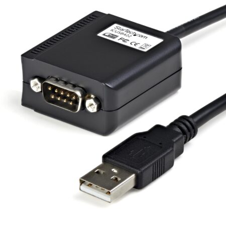 Cable 1.8M USB A Puerto Serial Rs422 485 Db9 Retencion Puerto Com