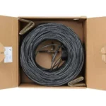 Rollo Bobina 304M Cable Cat5E Utp De Red Cmr Azul .