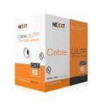 Bobina De Cable Cat.6 Utp, Revestimiento Tipo Cm, 305M, Azul Professional 100% Cobre 24Awg