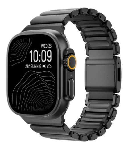 49Mm Black Ocean Band – Black Titanium Finish