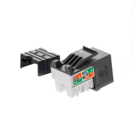 Jack Nexxt Pcgkjc6Tyrjbk, Rj-45, Negro, Bronce Y Niquel, Cat 6