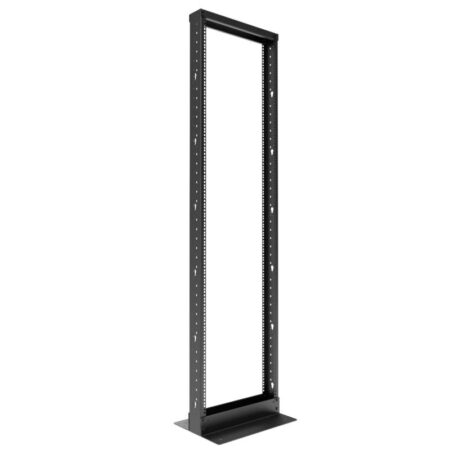 Estante Abierto De 2 Postes Acero – 19 Pulgadas, Orificios Cuadrados 45U, 2.13X51X36Mts Npo-2P45Ub