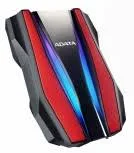 D. Duro Externo Usb3.2 De 1Tb 2.5″ Adata Hd770G Rgb Rojo, Ahd770G-1Tu32G1-Crd