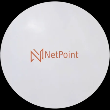 Antena Direccional Blindada Netpoint Npx3Gen4 De 37Dbi/4.9-6.4Ghz/4Ft/Con Slant De 45 Y 90 Grados/Conectores N-Hembra/Montaje Con Alineacion Milimetrica