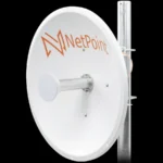 Antena Direccional Netpoint Np62 De 30Dbi/5.9-7.2Ghz/Slant De 45 Y 90Grados/Diametro De 60Cm/Ideal Para 30Km/Conector N-Hembra/Montaje Y Jumpers Incluidos
