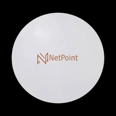 Antena Direccional Blindada Netpoint Npx4Gen4 De 40Dbi/4.9-6.4Ghz/6Ft/Con Slant De 45 Y 90 Grados/Conectores N-Hembra/Montaje Con Alineacion Milimetrica