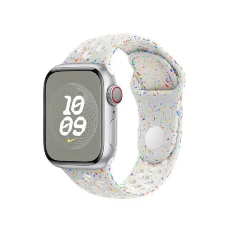 46Mm Pure Platinum Nike Sport Band – M/L