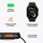Apple Watch 49 Bl/Brt Bl B Ti Tl S/M-Ame