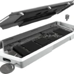 Gabinete Para SSD M.2 ASUS Rog Strix Arion Esd-S1C/Wht/G/As//Tipo-C 3.2/10Gbps/Blanco