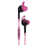 Audifonos Alambricos Maxell 347435/Sport/3.5Mm/Negro-Rosa/Mm401Max98