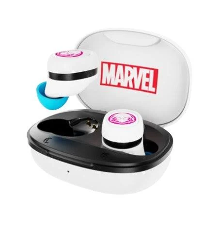 Audifonos Inalambricos Xtech Xth-M701Sg Ghost Spider Bluetooth/Blanco-Rosa