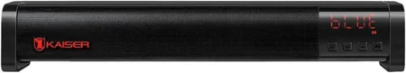 Bocina Portatil Kaiser Ksw-4000-2/Bluetooth/USB/Micro SD/Display/10W Rms/Con Manos Libres Hasta 4 Hrs/Negro