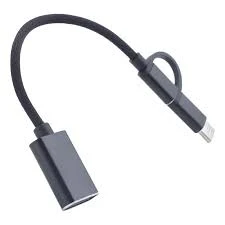 Adaptador 2 En 1 Otg USB A 3.0 A Type C Urban Balance Adp-2En1-Ub