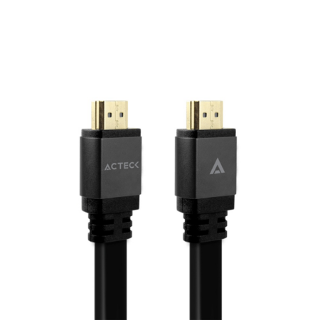Cable HDMI Acteck AC-923026 Macho HDMI A Macho HDMI/1.5M/4K/Negro