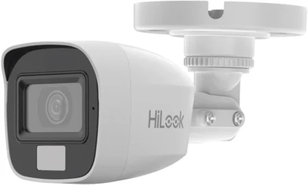 Camara Bala Turbohd Hilook Thc-B127-Lms De 2Mpx/2.8Mm/20M Ir+20M Luz Blanca/Ip66/Audio Por Coaxitron/Tvi-Ahd-Cvi-Cvbs/Smart-Hybrid Light