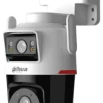 Camara IP Pt WiFi Dahua Dh-Ipc-Pts2349B3-Sw-E2-Pv De 6Mpx/Wizcolor/Deteccion Inteligente De Doble Canal/Luz Calida De 40M/Microfono Y Altavoz Integrados/Ia/Autotracking/Disuacion Activa/Ranura MicroSD/Ip66