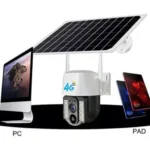Camara Solar D-Bugg B0Czmdfkxm 1080P/8000 mAh De Bateria/4Mpx/Wi-Fi/Rotacion Vertical 60°/Rotacion Horizontal 355°