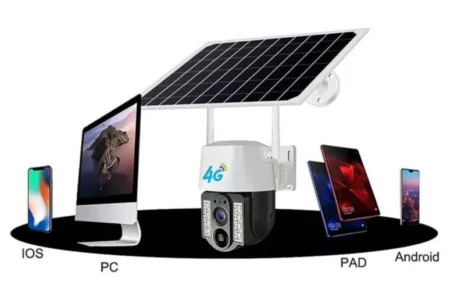 Camara Solar D-Bugg B0Czmdfkxm 1080P/8000 mAh De Bateria/4Mpx/Wi-Fi/Rotacion Vertical 60°/Rotacion Horizontal 355°
